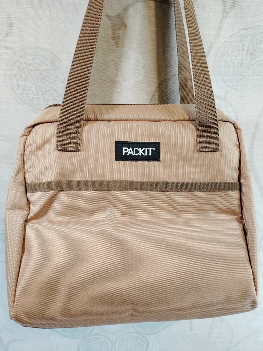 PACKIT Insulated Tote Bag in Tan